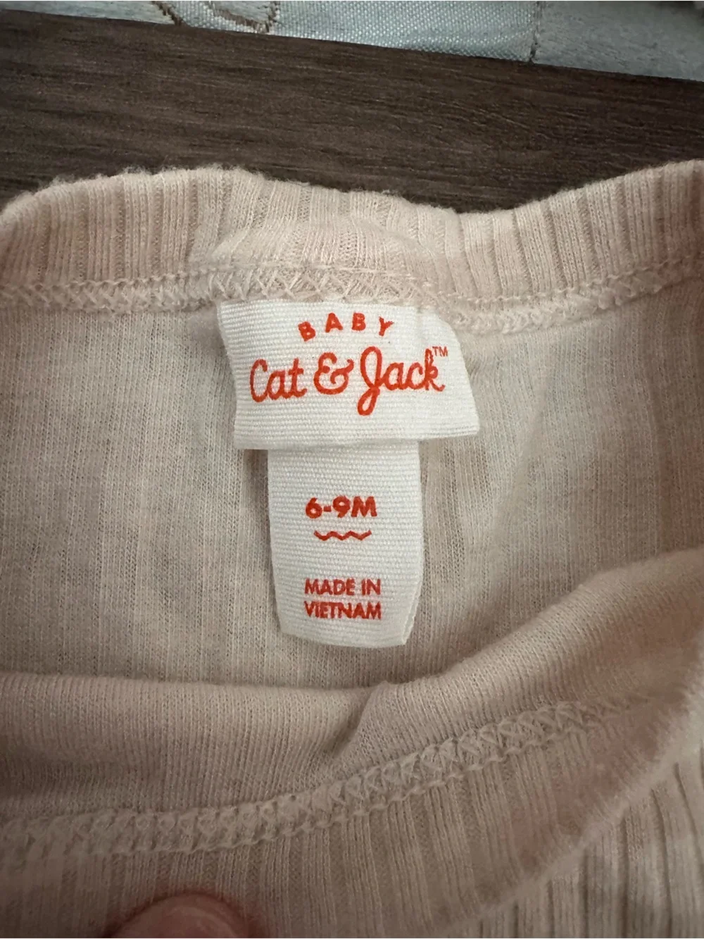 Cat & Jack Cream Daisy Romper and Striped Two-Piece Set